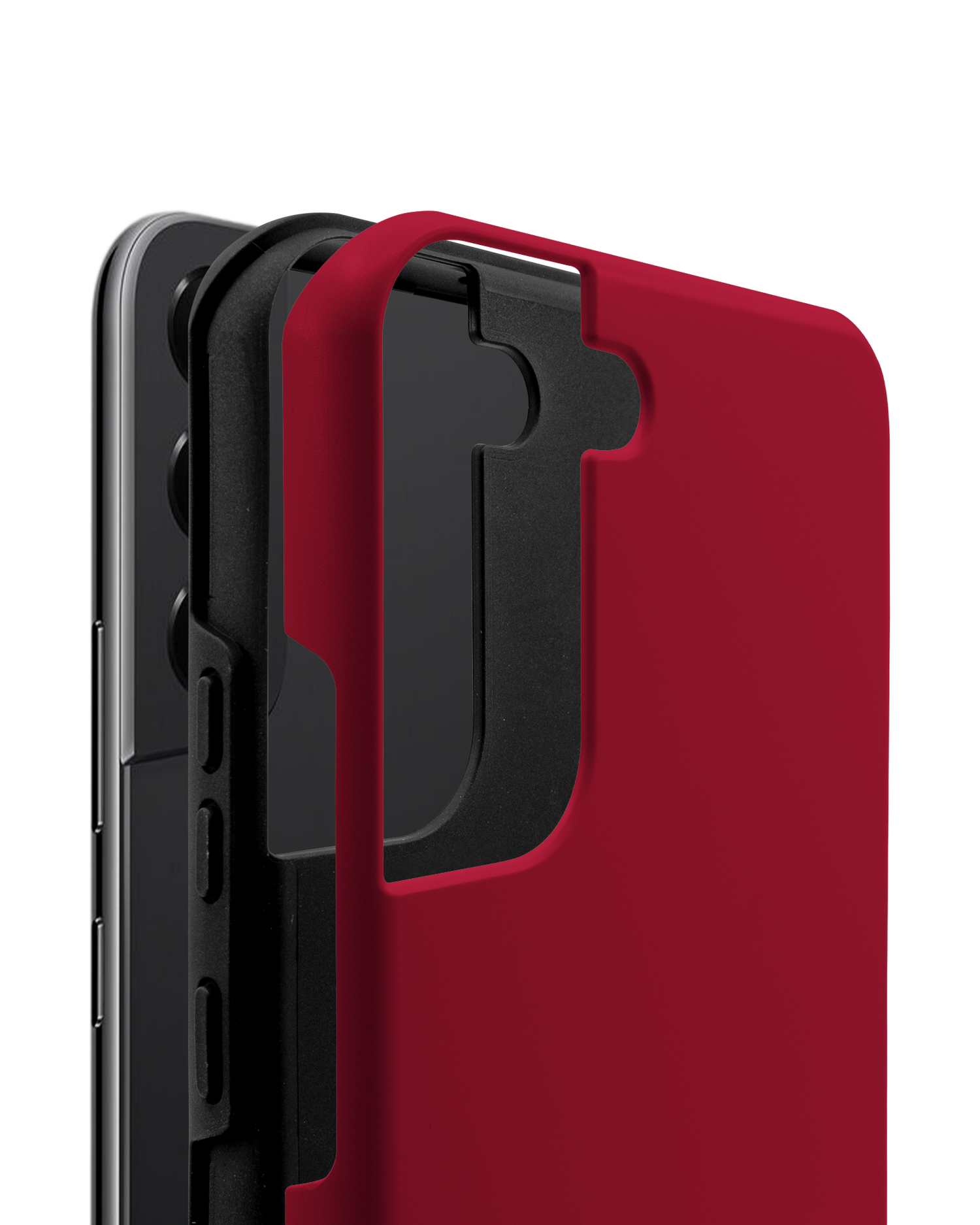 RED Premium Phone Case Samsung Galaxy S22 5G consisting of 2 parts