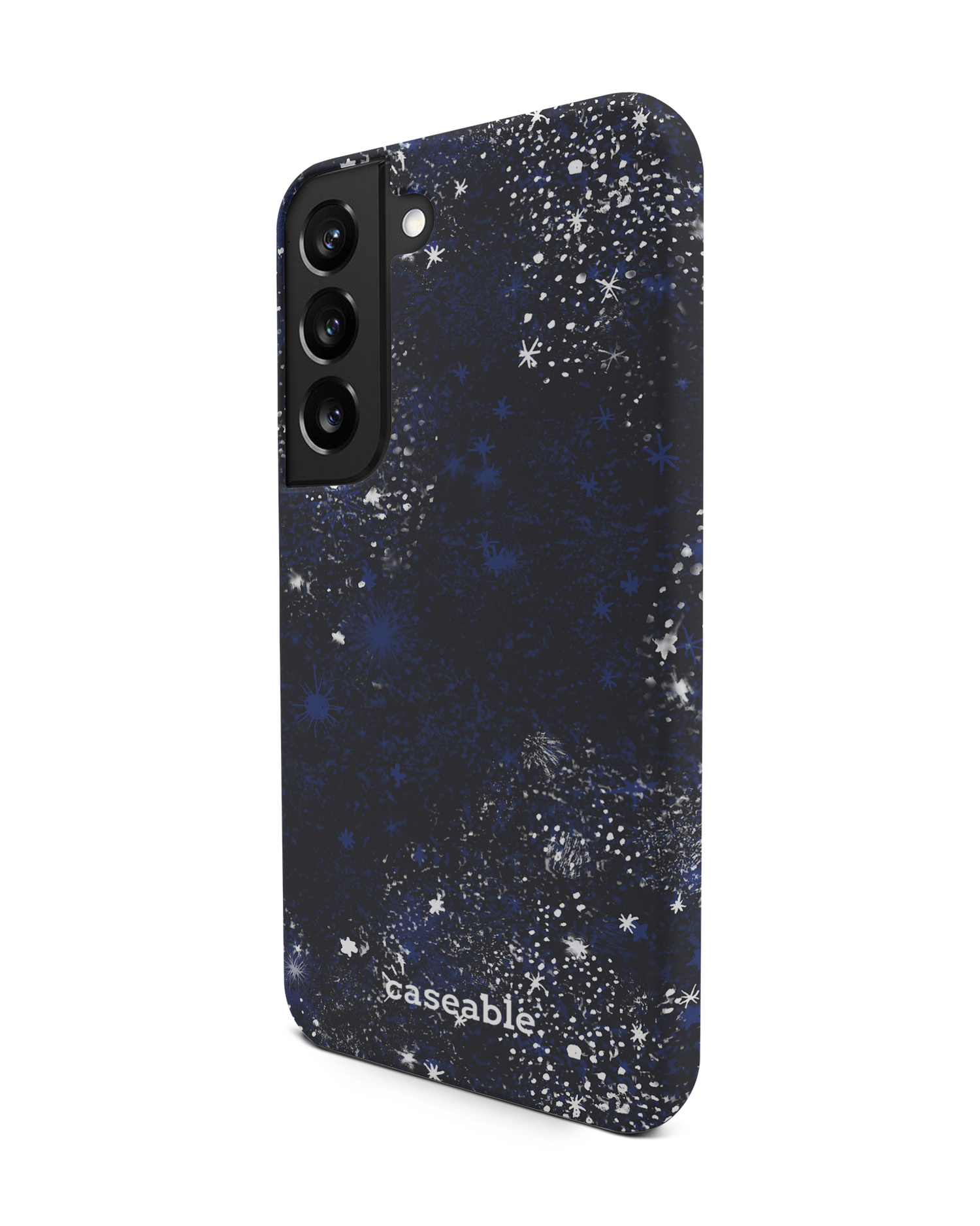 Starry Night Sky Premium Phone Case Samsung Galaxy S22 5G: View from the right side