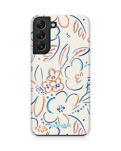 Bloom Doodles Premium Phone Case Samsung Galaxy S22 5G