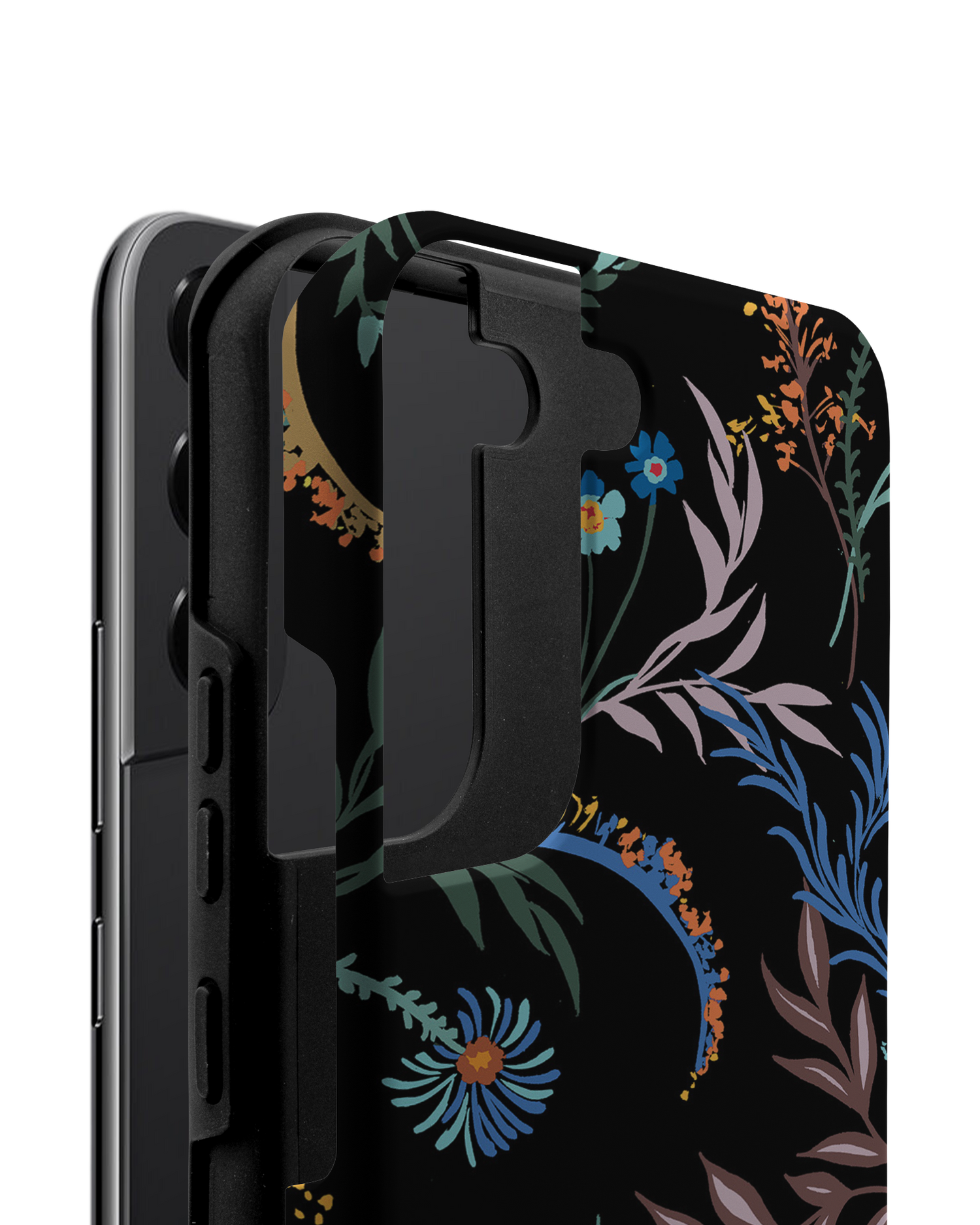 Woodland Spring Floral Premium Phone Case Samsung Galaxy S22 5G consisting of 2 parts