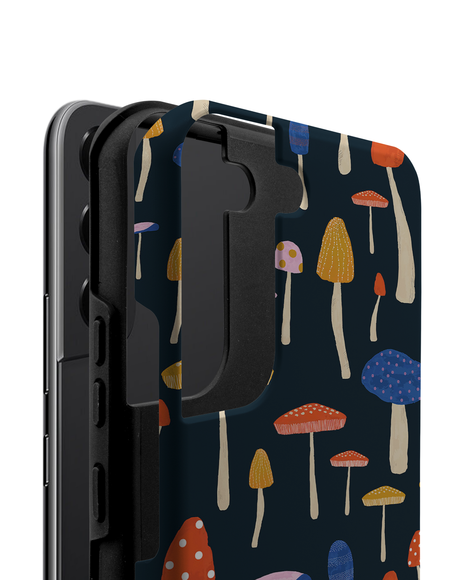 Mushroom Delights Premium Phone Case Samsung Galaxy S22 5G consisting of 2 parts