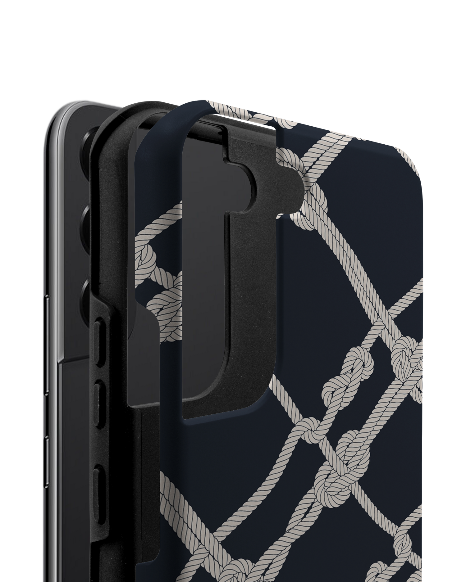 Nautical Knots Premium Phone Case Samsung Galaxy S22 5G consisting of 2 parts