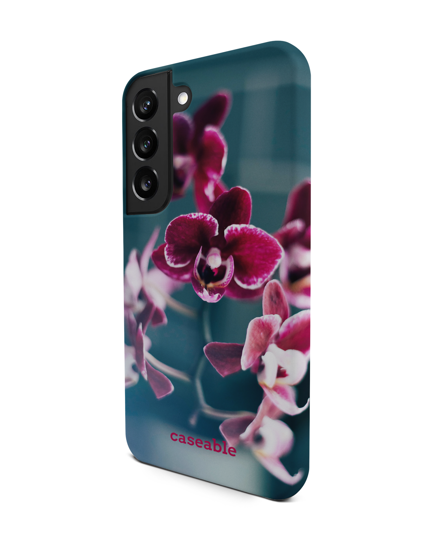 Orchid Premium Phone Case Samsung Galaxy S22 5G: View from the right side