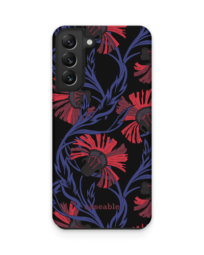 Midnight Floral Premium Phone Case Samsung Galaxy S22 5G