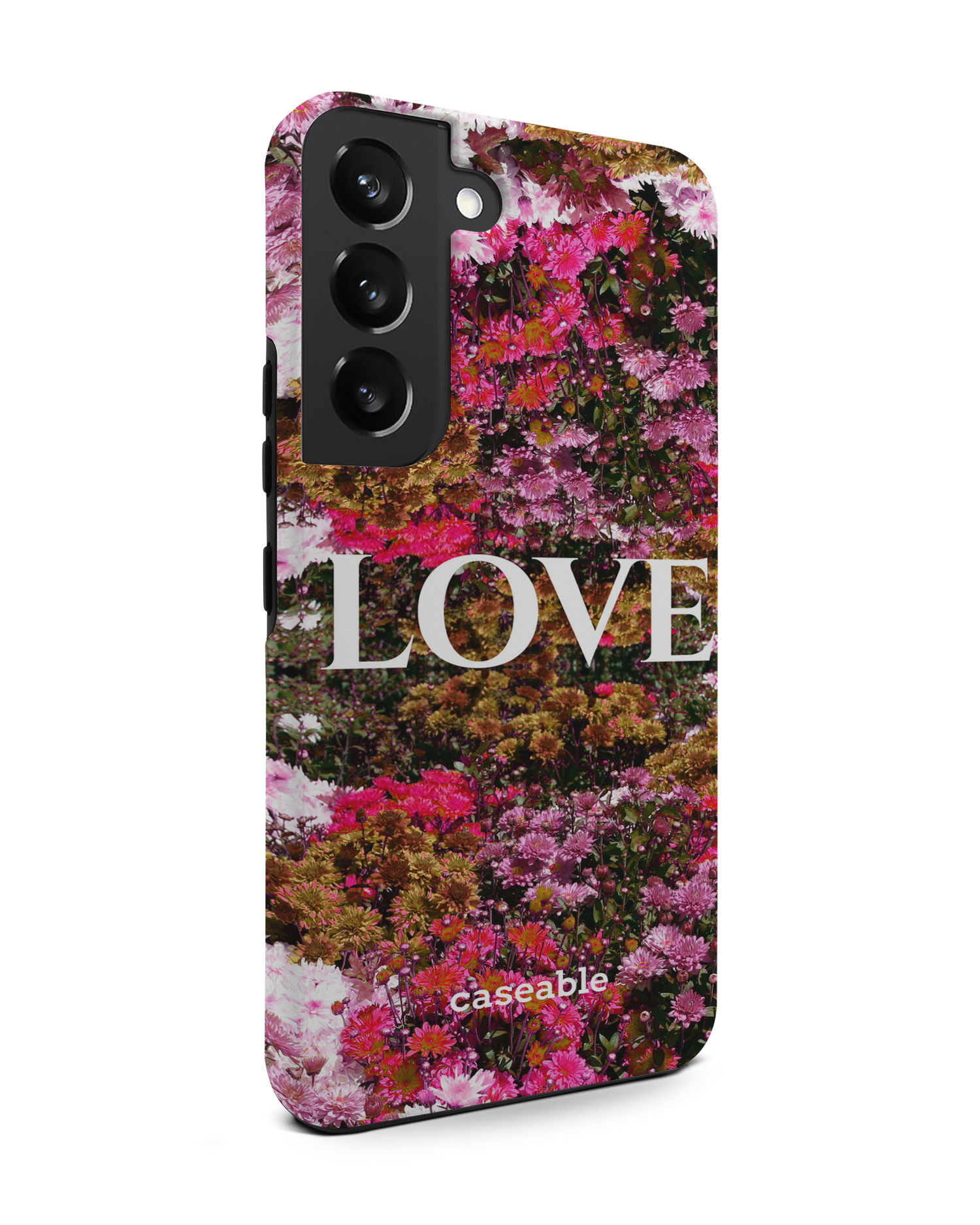 Luxe Love Premium Phone Case Samsung Galaxy S22 5G: View from the left side