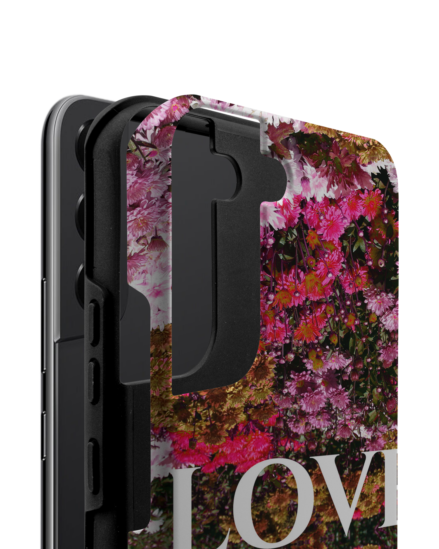 Luxe Love Premium Phone Case Samsung Galaxy S22 5G consisting of 2 parts