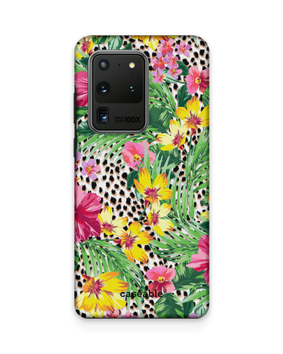 Tropical Cheetah Premium Phone Case Samsung Galaxy S20 Ultra