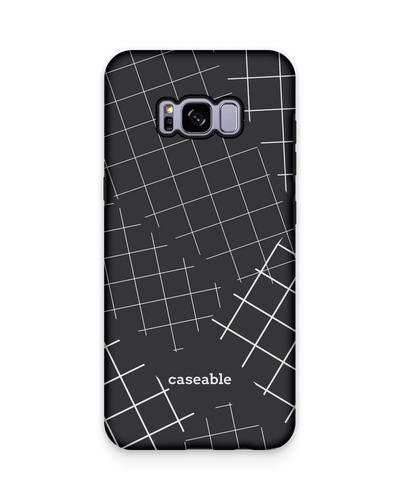 Grids Premium Phone Case Samsung Galaxy S8 Plus