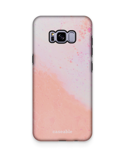 Peaches & Cream Marble Premium Phone Case Samsung Galaxy S8 Plus