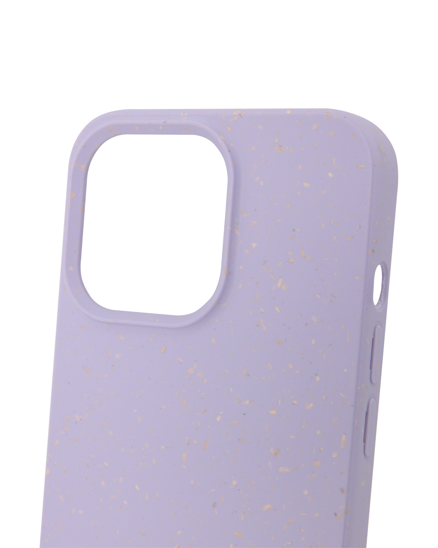 Purple Eco-Friendly Phone Case for Apple iPhone 13 Pro: Details outside