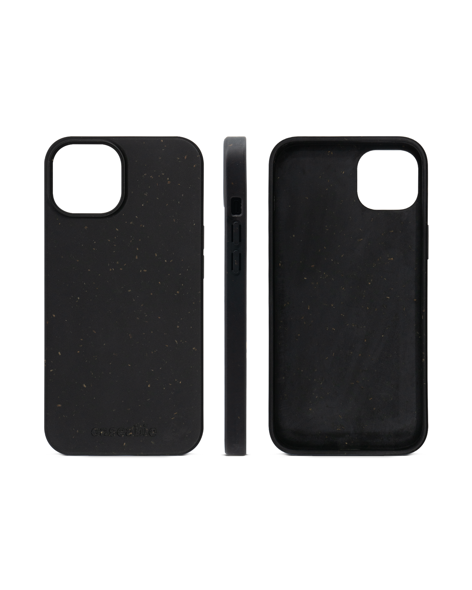 Black Eco Friendly Phone Case Apple iPhone 15 Plus