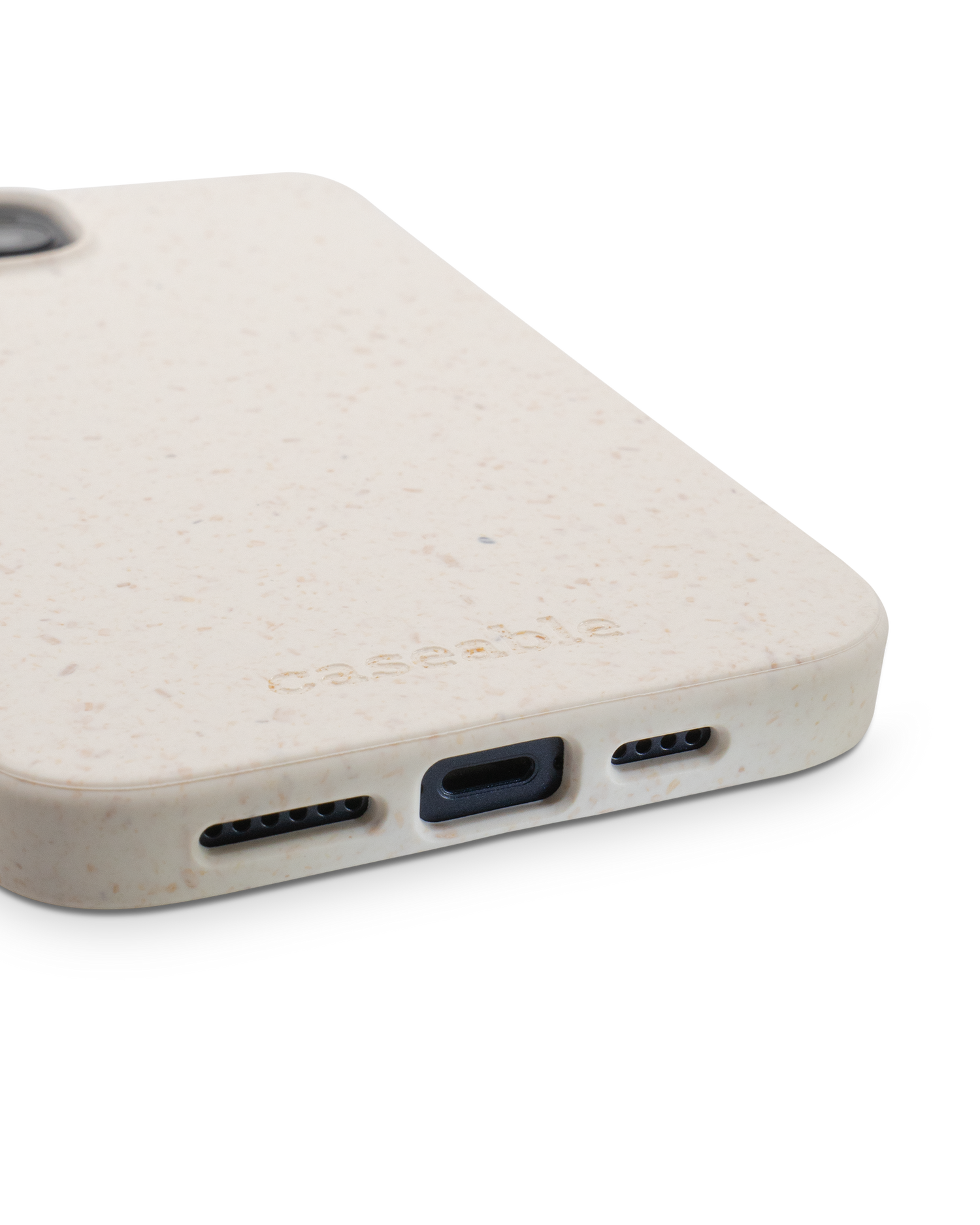 White Eco Friendly Phone Case Apple iPhone 15 Plus