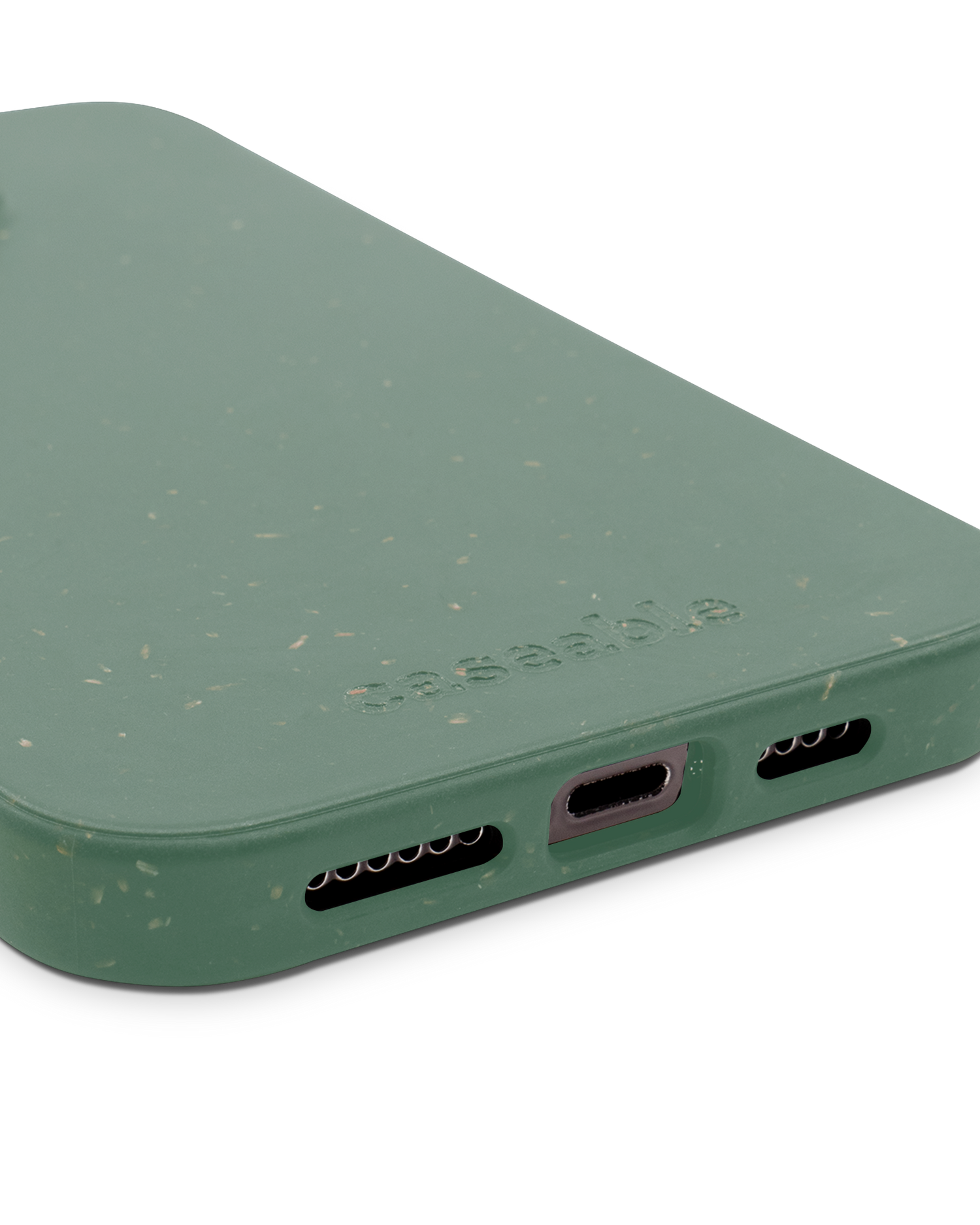 Dark Green Eco Friendly Phone Case Apple iPhone 15 Plus