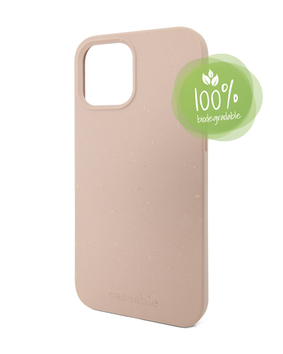 Sand Pink Eco-Friendly Phone Case for Apple iPhone 12 Pro Max: 100% Biodegradable