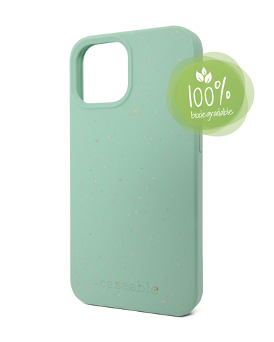 Light Green Eco-Friendly Phone Case for Apple iPhone 13 mini: 100% Biodegradable