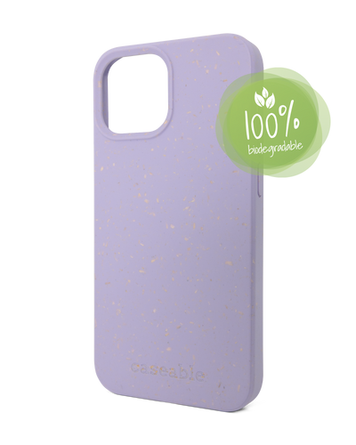 Purple Eco-Friendly Phone Case for Apple iPhone 13 mini: 100% Biodegradable