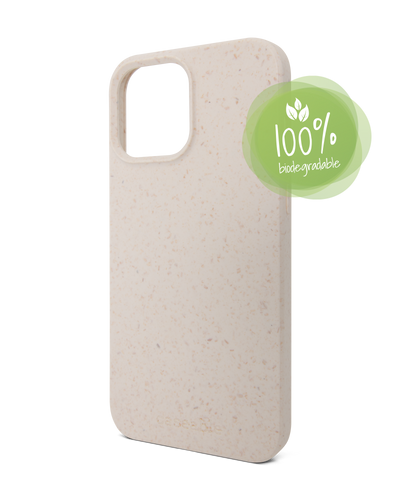 White Eco-Friendly Phone Case for Apple iPhone 13 Pro Max: 100% Biodegradable