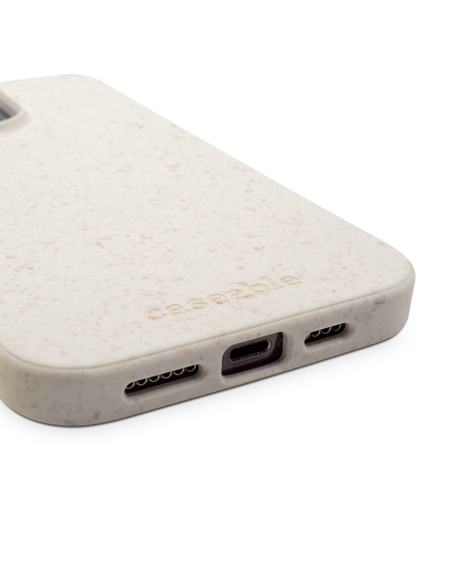 White Eco Friendly Phone Case Apple iPhone 15 Pro Max
