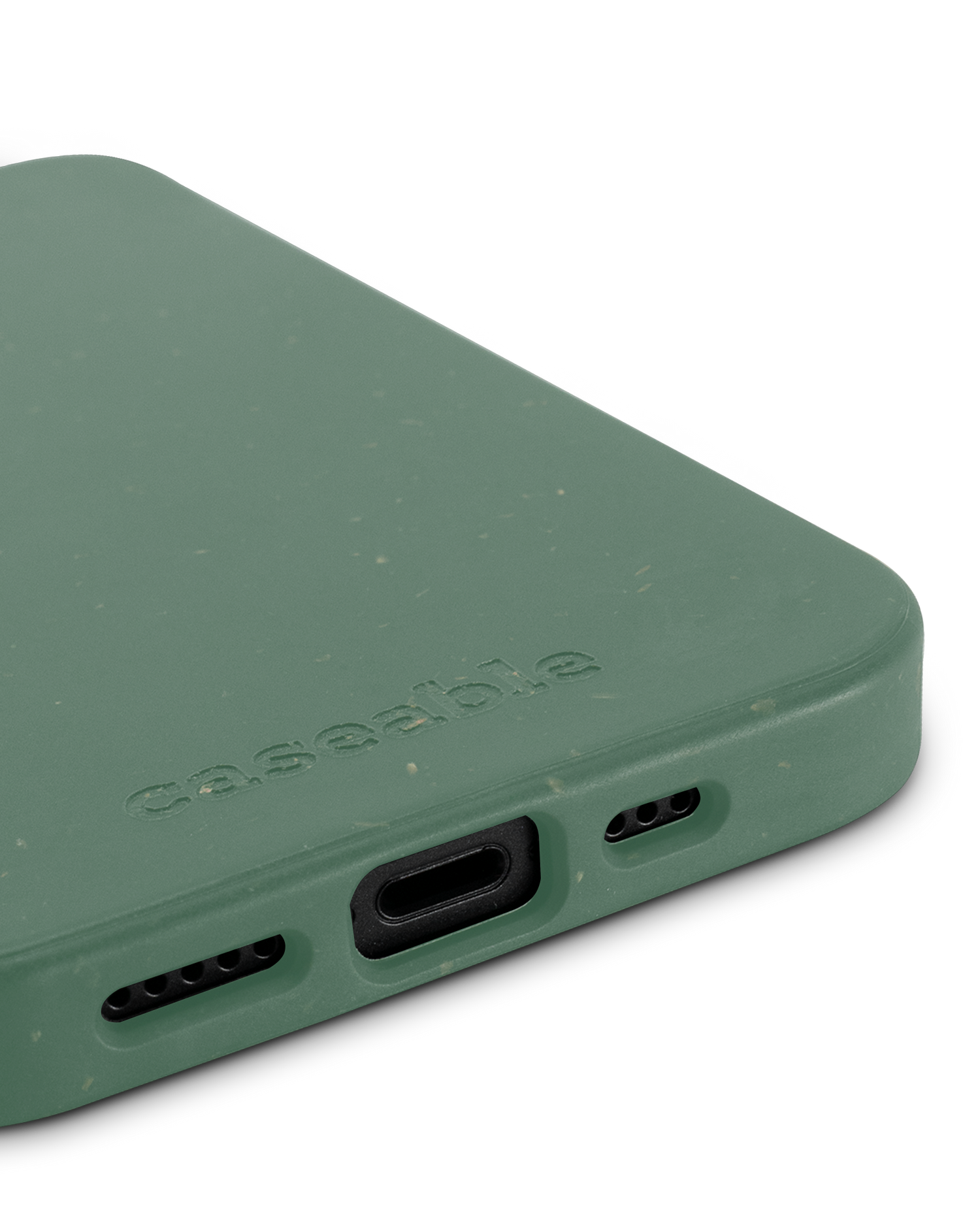 Dark Green Eco Friendly Phone Case Apple iPhone 15