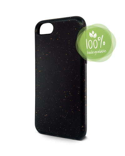 Black Eco-Friendly Phone Case for Apple iPhone 7, Apple iPhone 8, Apple iPhone SE (2020), Apple iPhone SE (2022): 100% Biodegradable