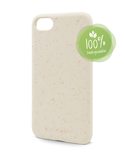 White Eco-Friendly Phone Case for Apple iPhone 7, Apple iPhone 8, Apple iPhone SE (2020), Apple iPhone SE (2022): 100% Biodegradable