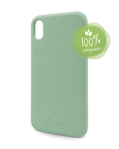 Light Green Eco-Friendly Phone Case for Apple iPhone XR: 100% Biodegradable
