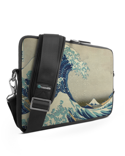 Great Wave Off Kanagawa By Hokusai Premium Laptop Bag 13 inch