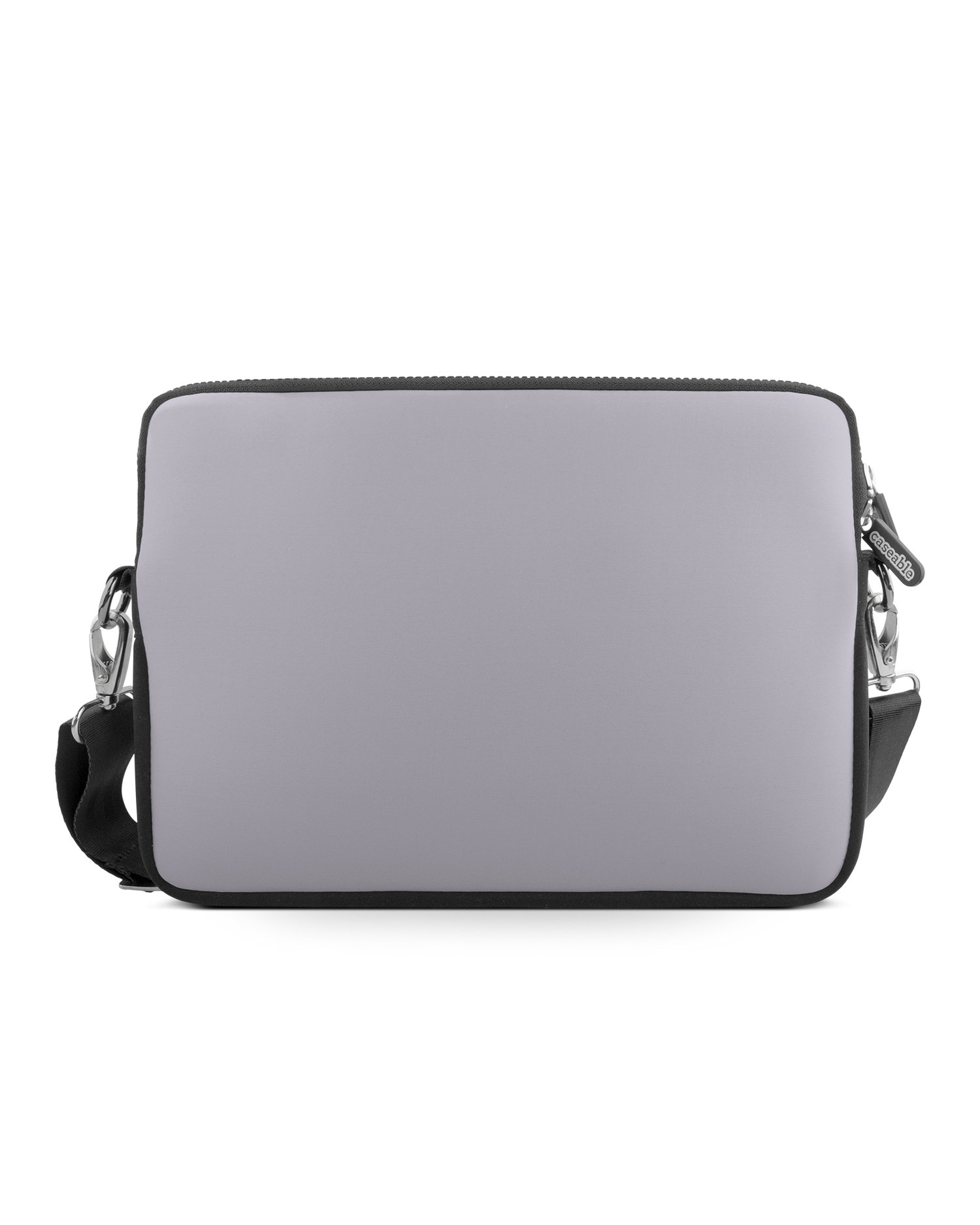 LIGHT PURPLE Premium Laptop Bag 13 inch: Front View