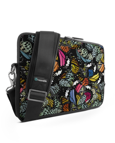 Psychedelic Butterflies Premium Laptop Bag 13 inch