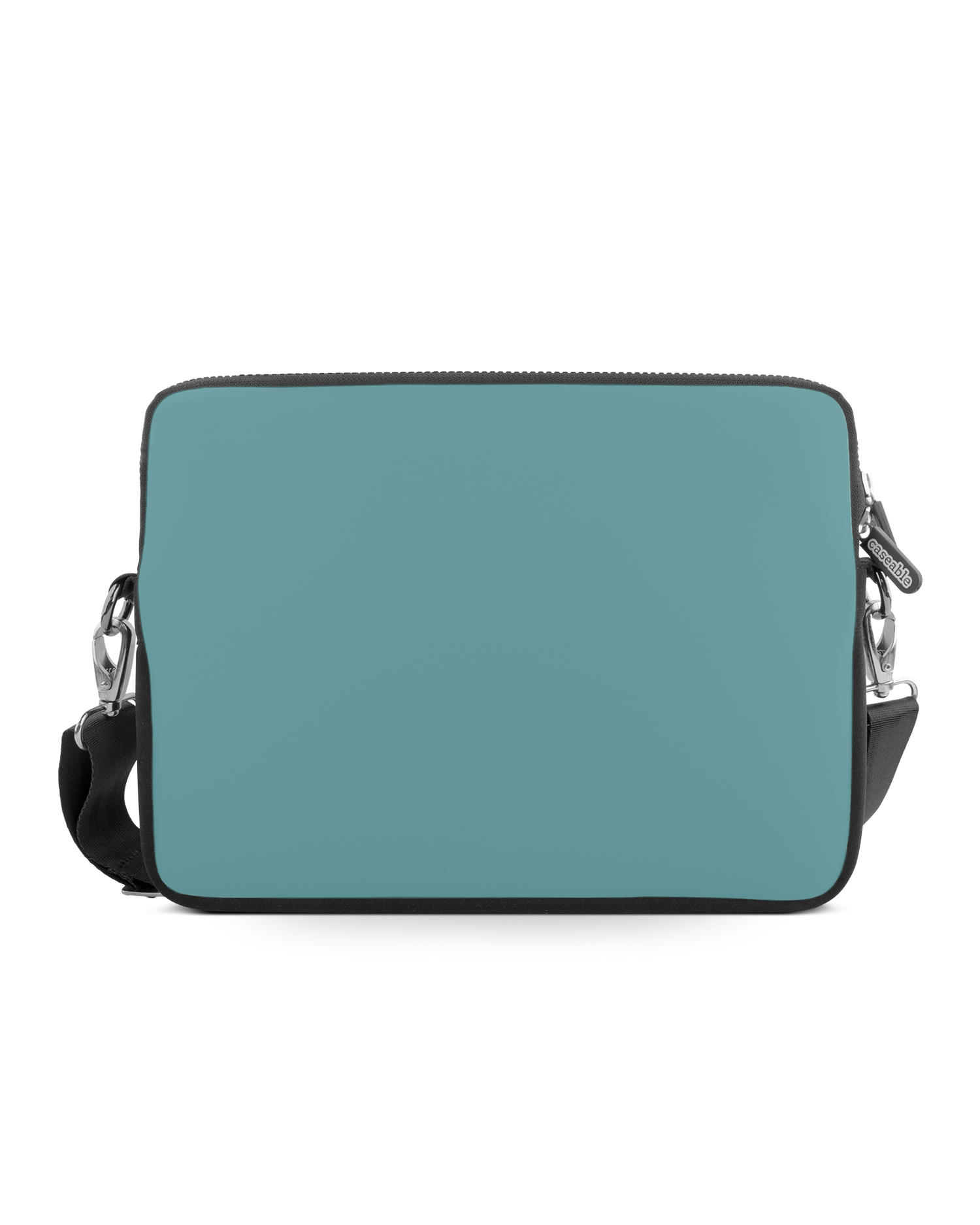 TURQUOISE Premium Laptop Bag 15 inch: Front View