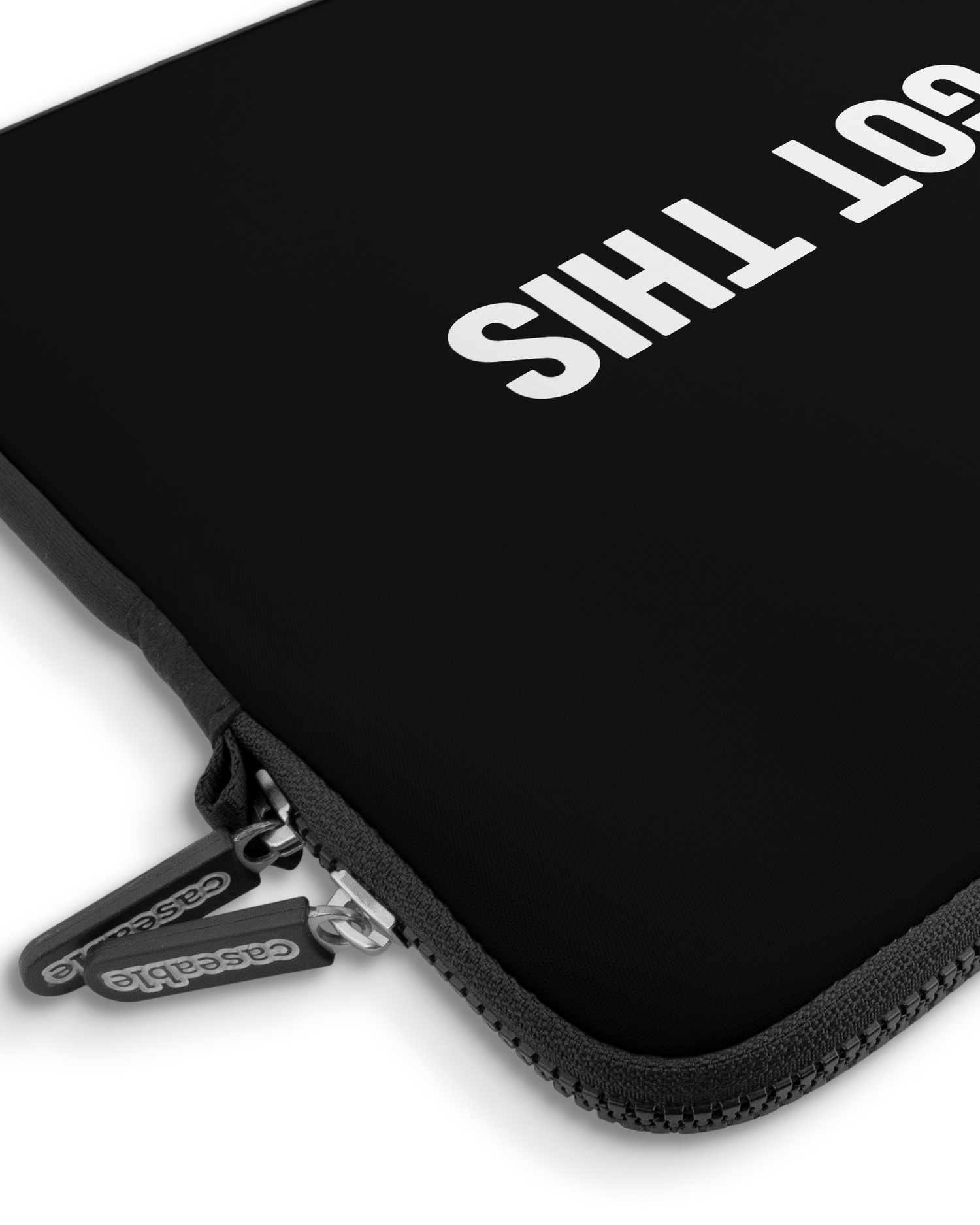 You Got This Black Premium Laptop Bag 15 inch with device inside