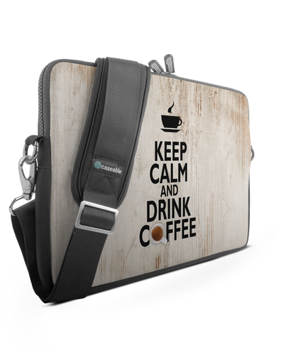 Drink Coffee Premium Laptop Bag 13-14 inch
