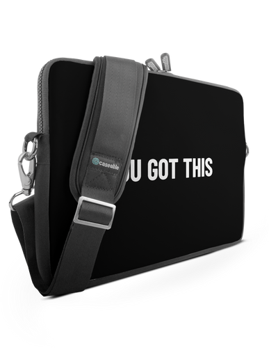 You Got This Black Premium Laptop Bag 13-14 inch