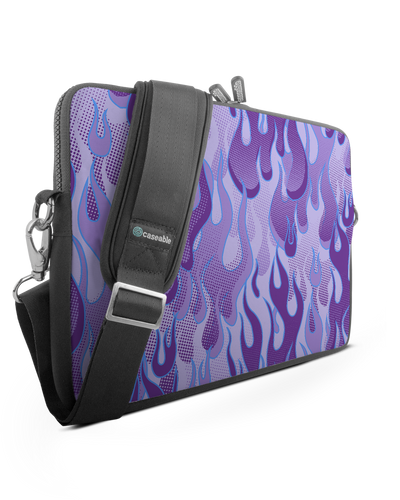 Purple Flames Premium Laptop Bag 13-14 inch