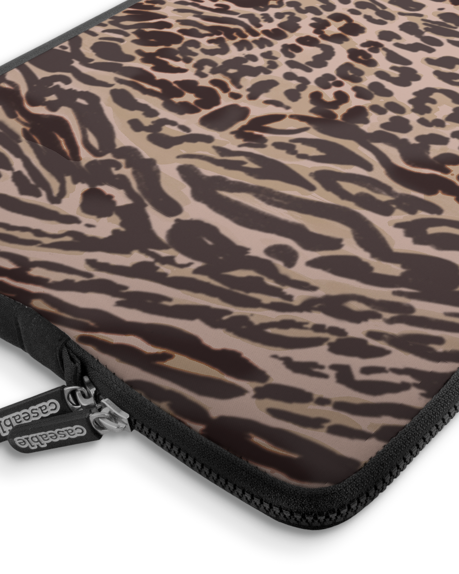 Animal Skin Tough Love Premium Laptop Bag 17 inch with device inside