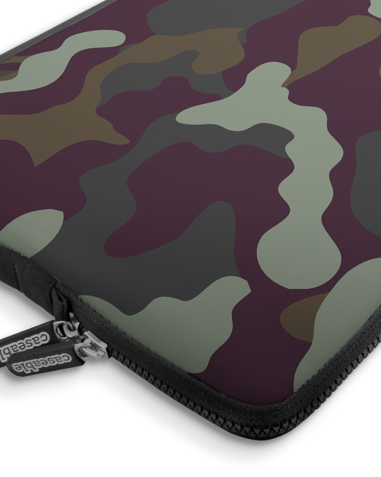 Night Camo Premium Laptop Bag 17 inch with device inside