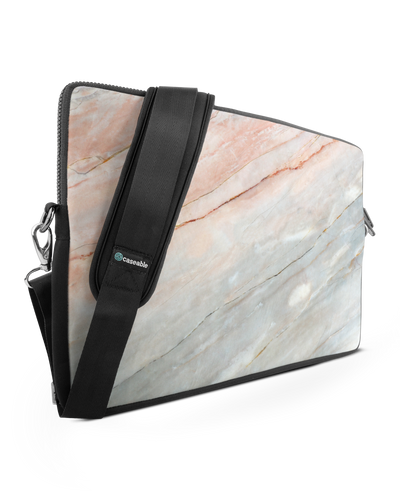 Mother of Pearl Marble Premium Laptop Bag 17 inch