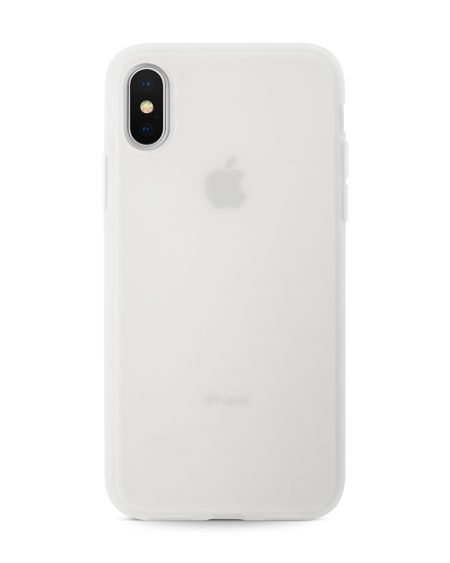 Recycled Silicone Phone Case for iPhone X & iPhone XS: Front view