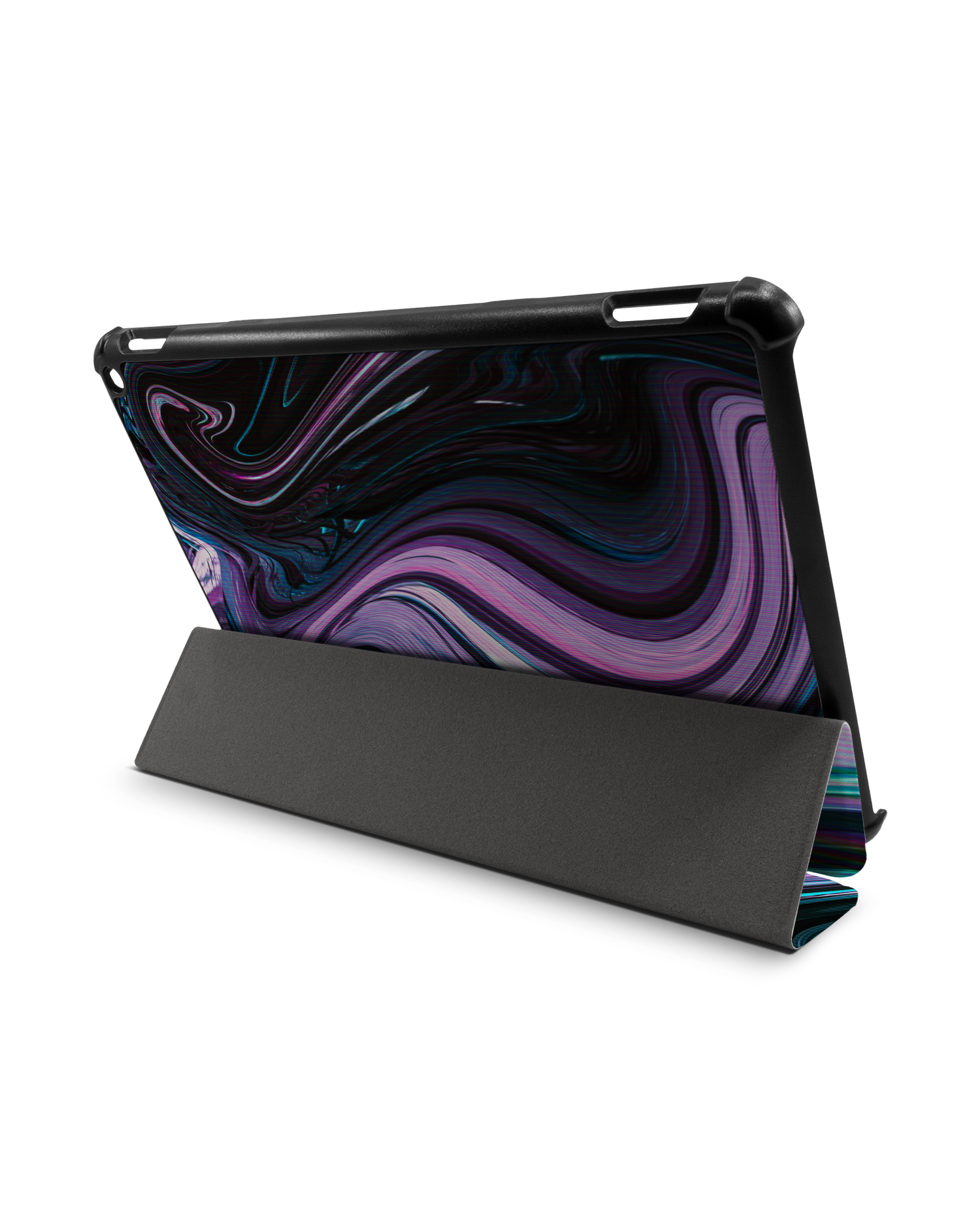 Digital Swirl Tablet Smart Case for Amazon Fire HD 10 (2021): Used as Stand