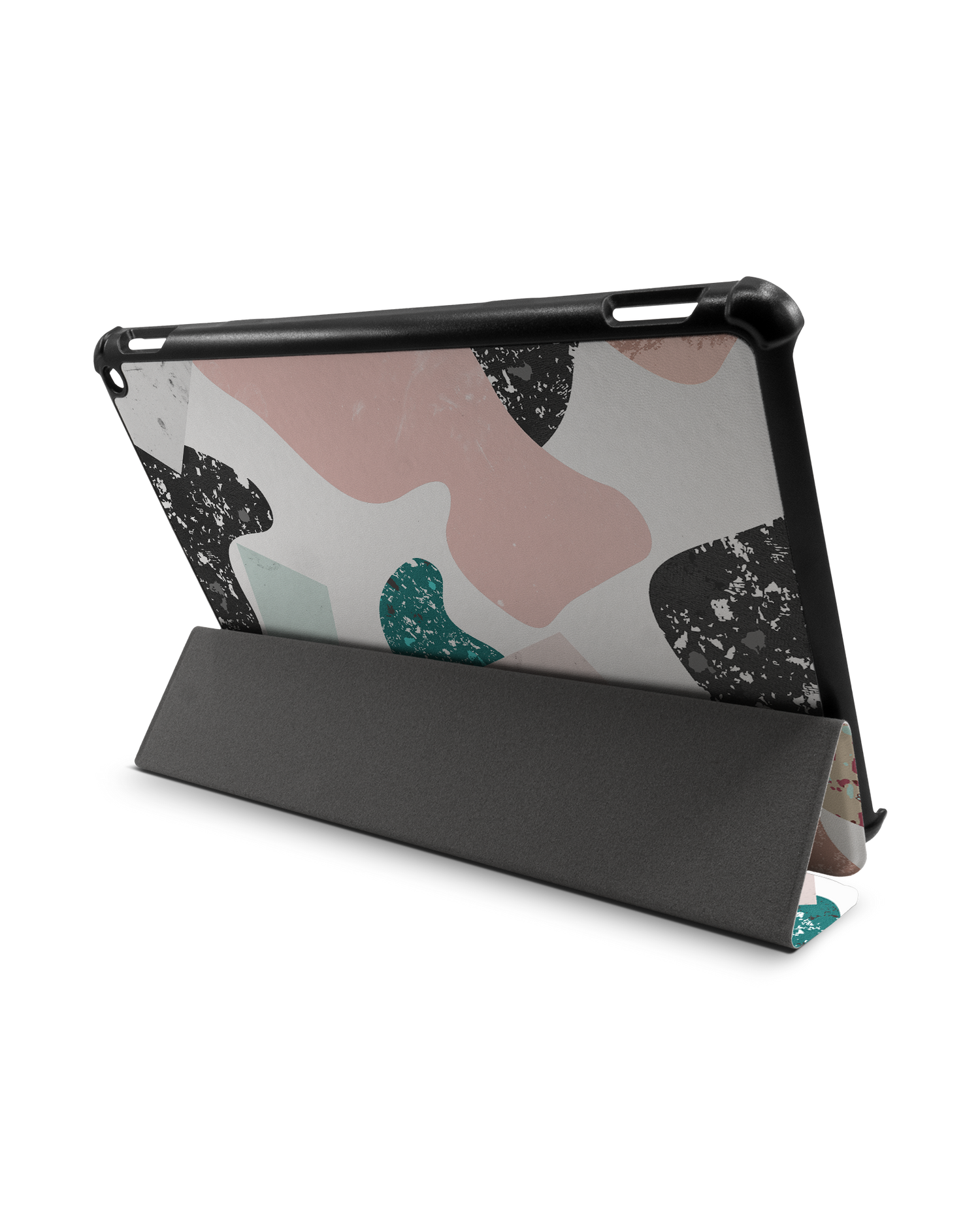 Scattered Shapes Tablet Smart Case for Amazon Fire HD 10 (2021): Used as Stand