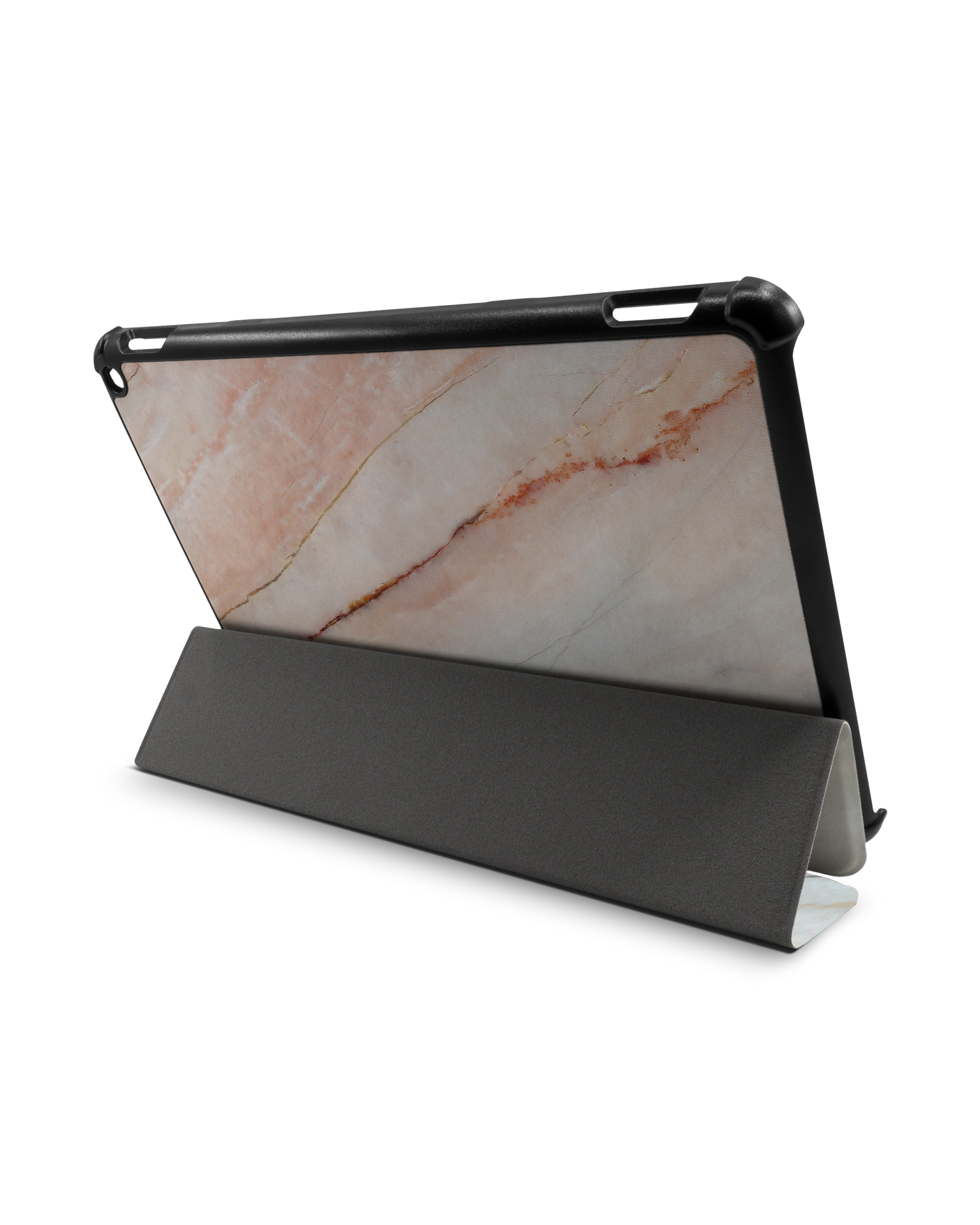 Mother of Pearl Marble Tablet Smart Case for Amazon Fire HD 10 (2021): Used as Stand