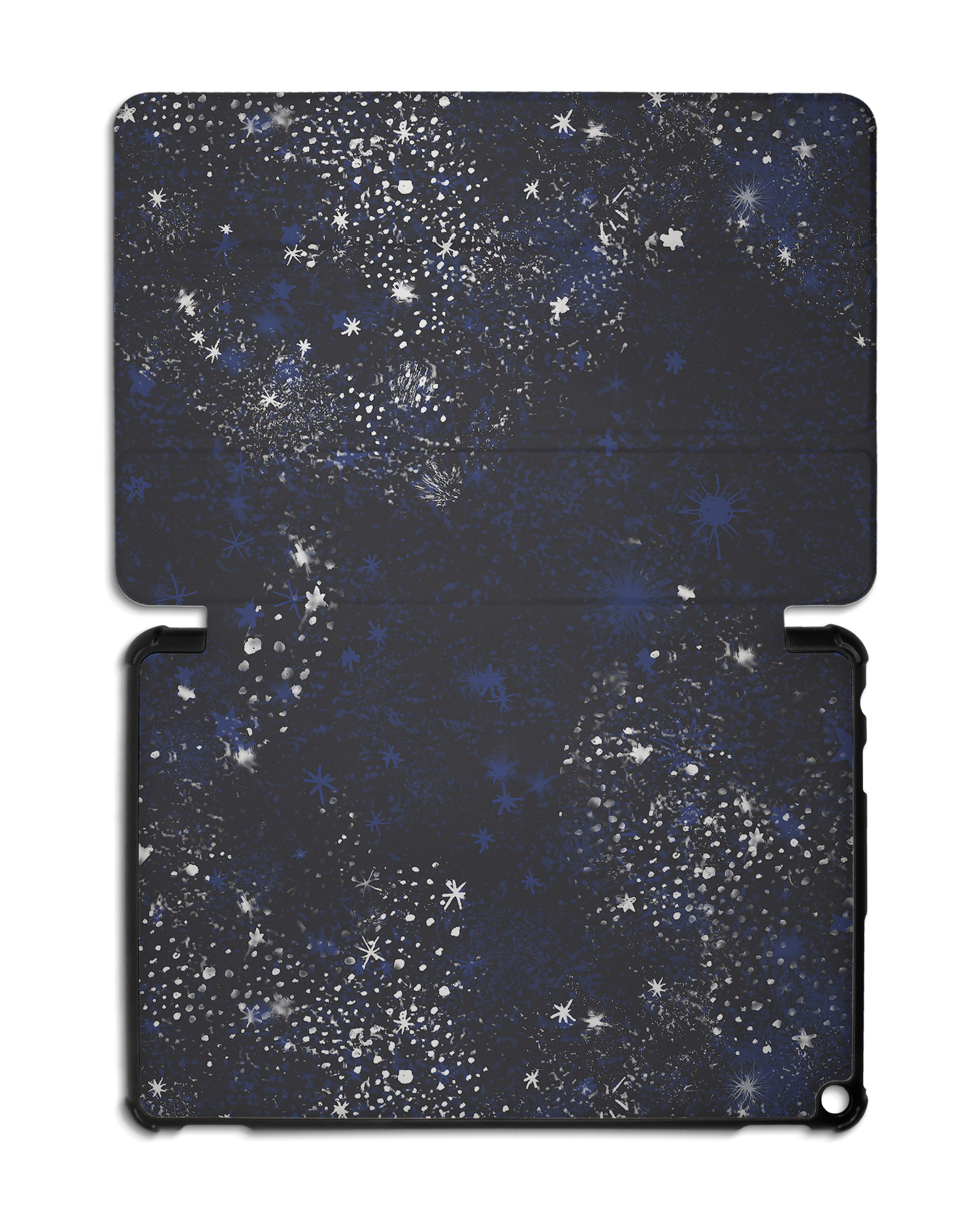 Starry Night Sky Tablet Smart Case for Amazon Fire HD 10 (2021): Opened