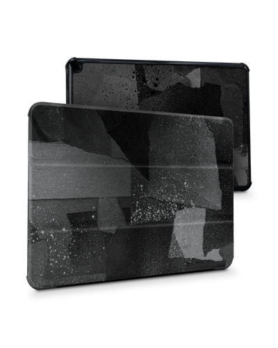 Torn Paper Collage Tablet Smart Case for Amazon Fire HD 10 (2021): Front View
