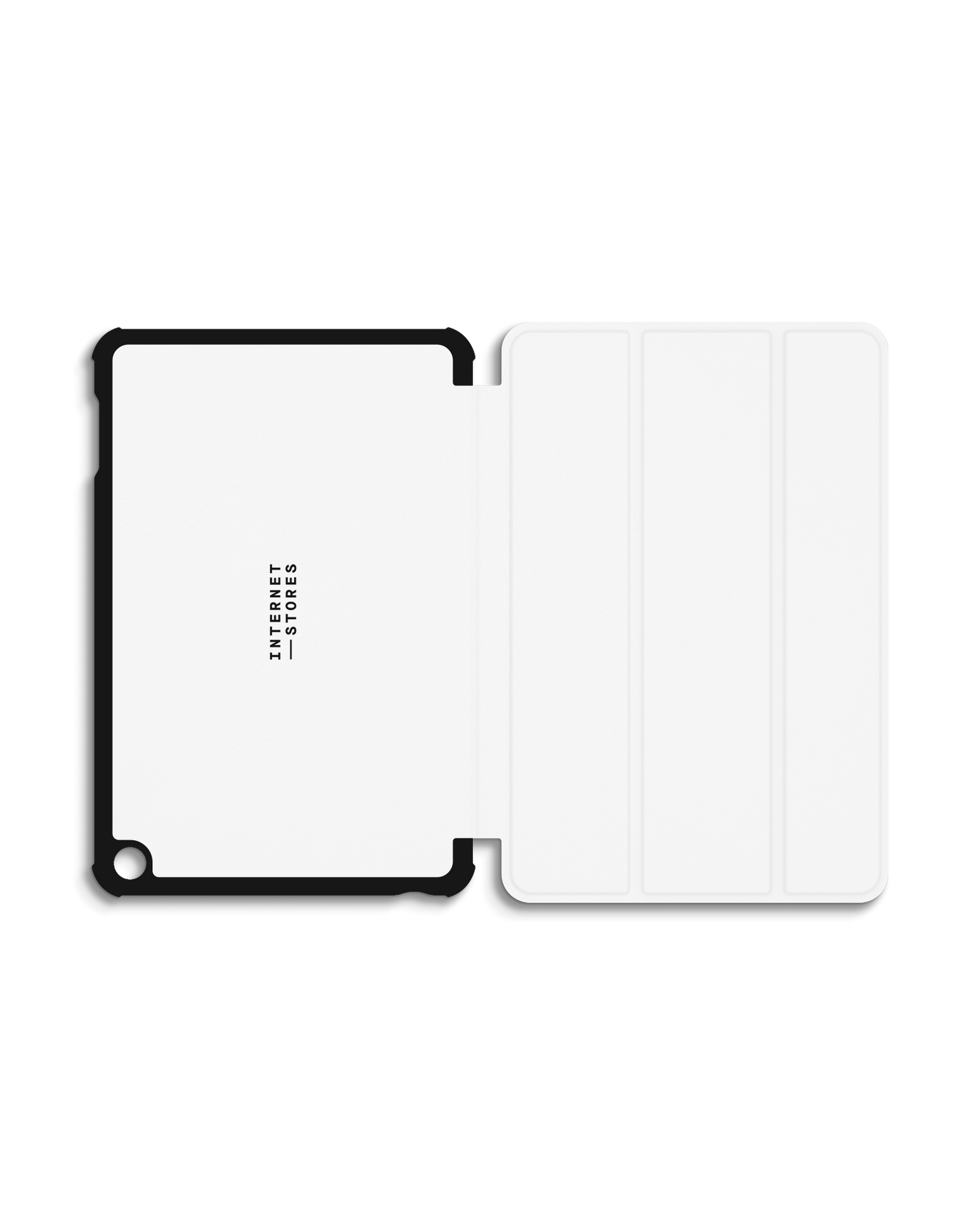 ISG White Tablet Smart Case for Amazon Fire 7 (2022): Opened