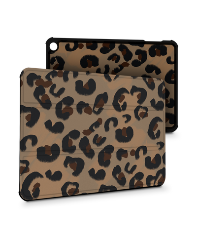 Leopard Repeat Tablet Smart Case for Amazon Fire 7 (2022)