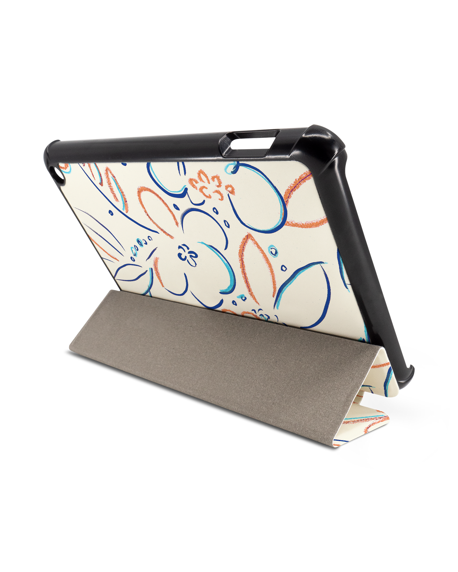 Bloom Doodles Tablet Smart Case for Amazon Fire 7 (2022): Used as Stand