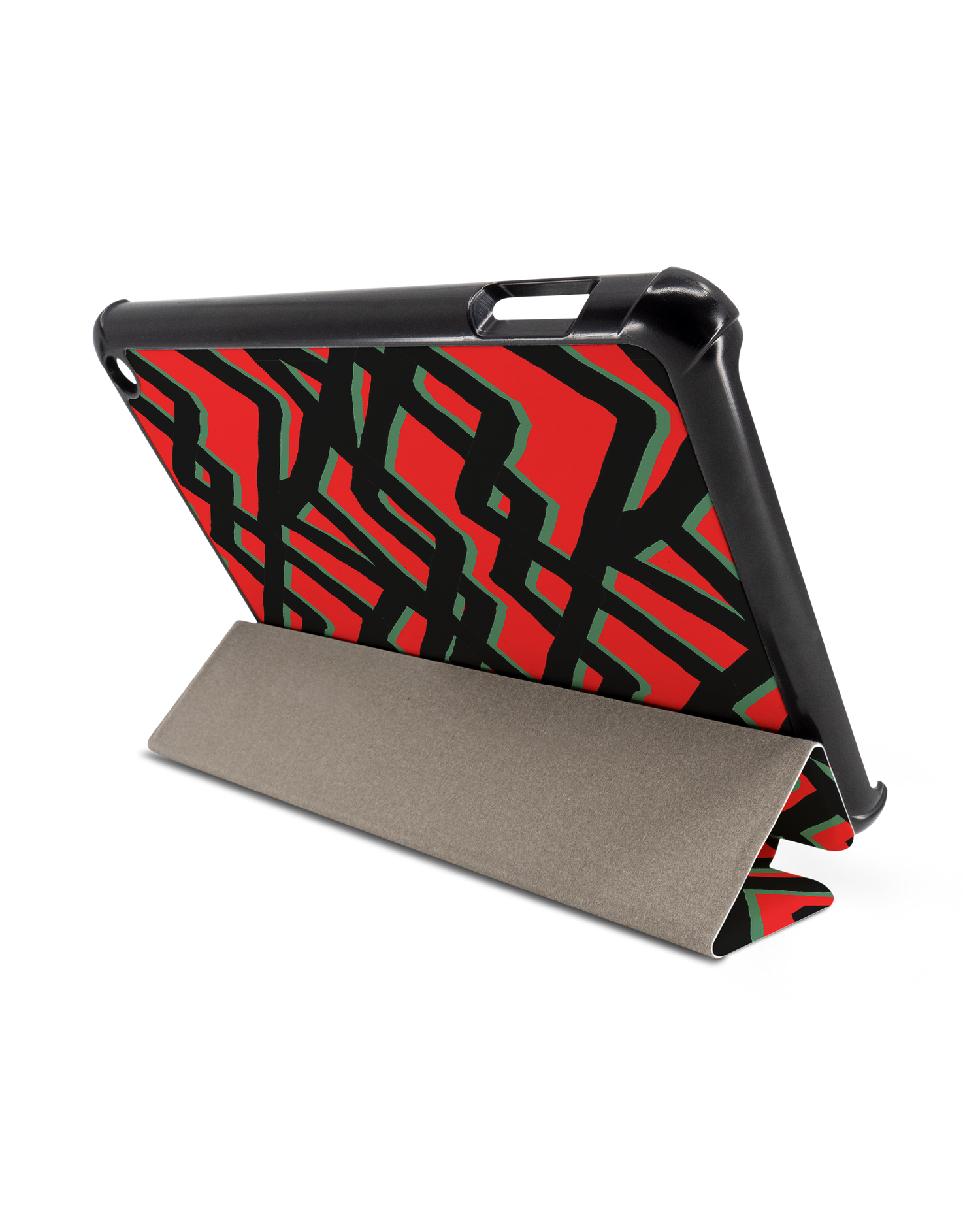 Fences Pattern Tablet Smart Case for Amazon Fire 7 (2022): Used as Stand