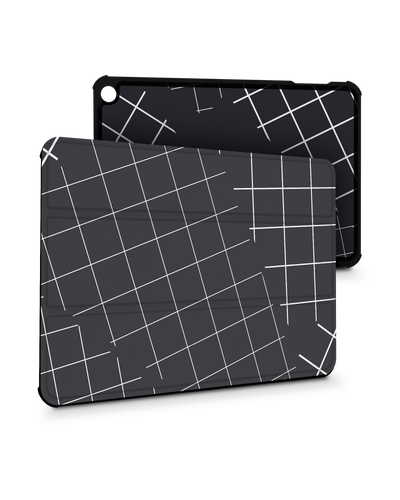 Grids Tablet Smart Case for Amazon Fire 7 (2022)