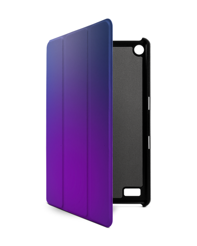 Blueberry Tablet Smart Case for Amazon Fire 7: Front View