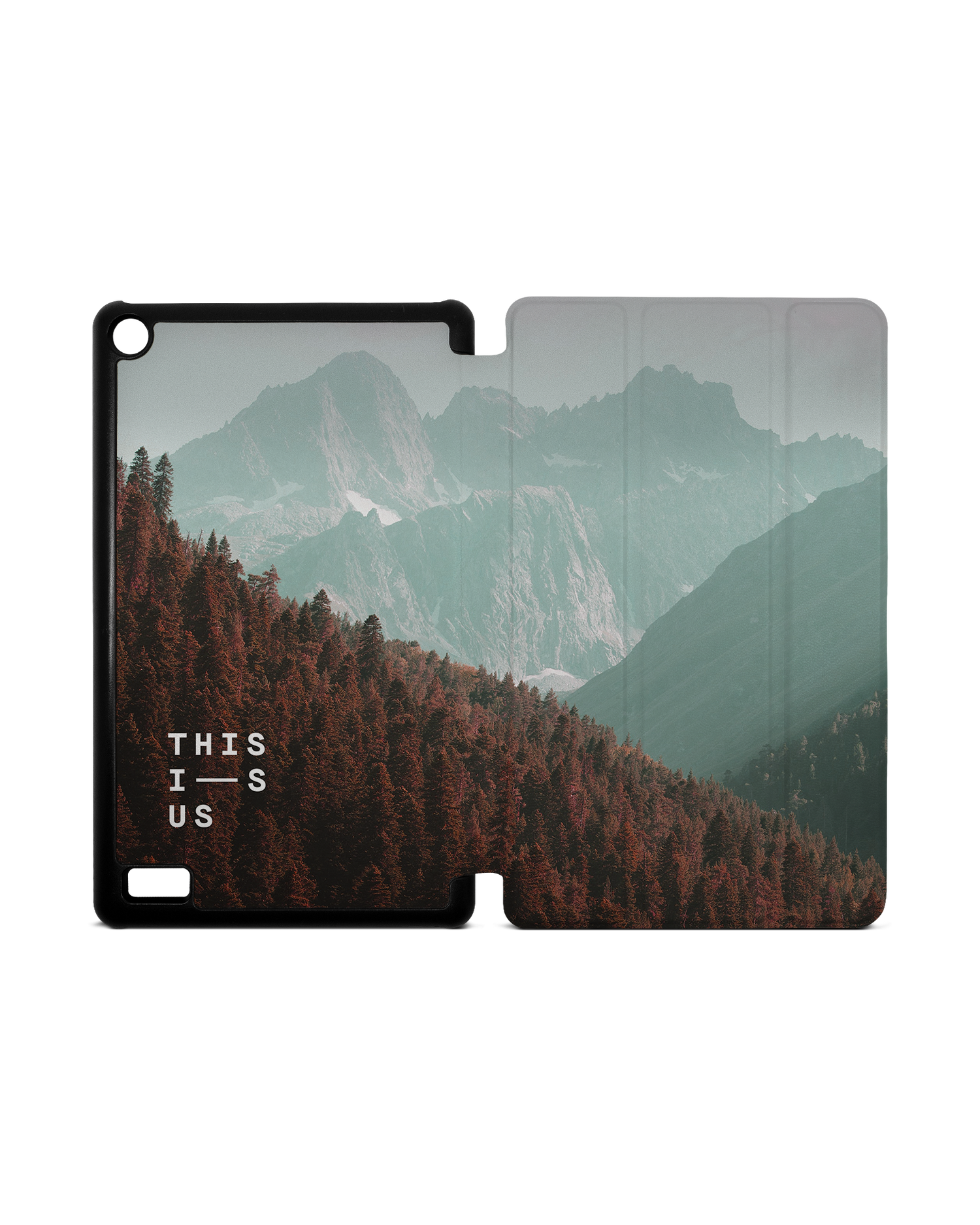 Into the Woods Tablet Smart Case for Amazon Fire 7: Opened